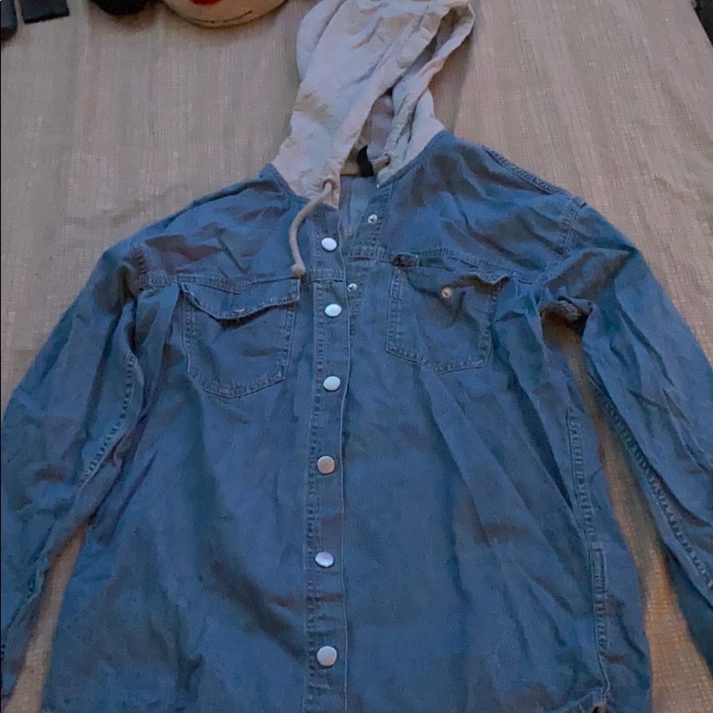 Denim top